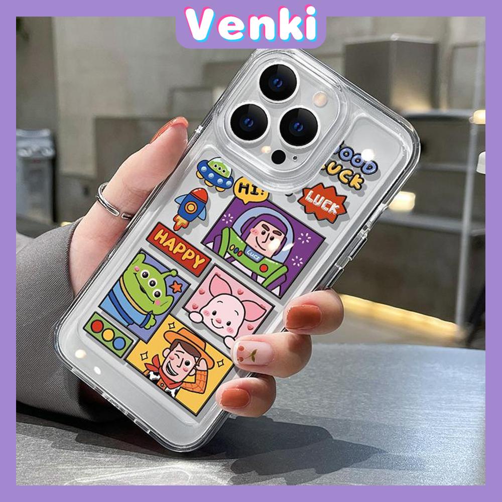 iPhone Case HD Acrylic High Quality Hard Shell Metal Button Protection Camera Shockproof Cartoon Cute Compatible with iPhone 14 Pro Max 14 Plus 13 Pro Max 12 Pro Max 11 XR 7Plus