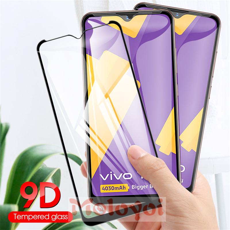 Pelindung Layar Tempered Glass 9d Untuk Vivo Y12 Y30 Y50 Y30I Y20 Y20I Y11 Y17 Y15 Y12I Y91 Y93 Y95