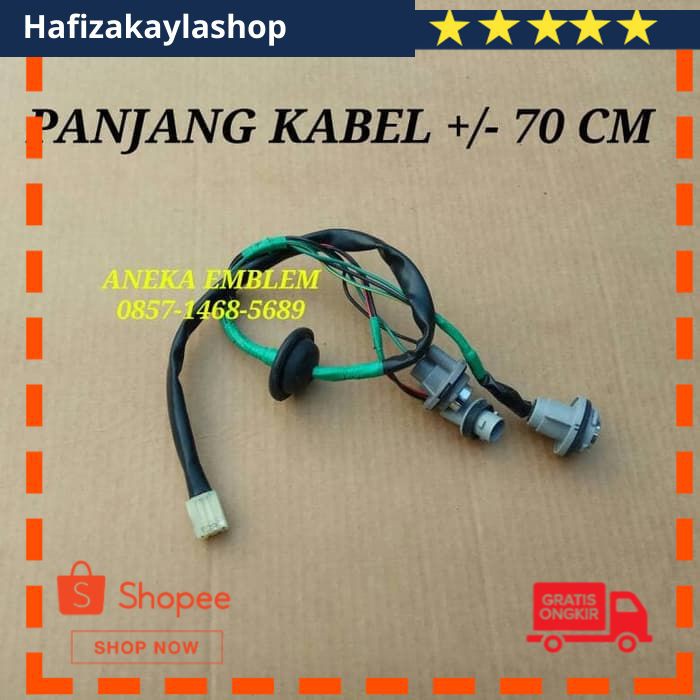 Part mobil original-soket lampu rem-soket lampu sein-soket lampu mundur-set zn 459