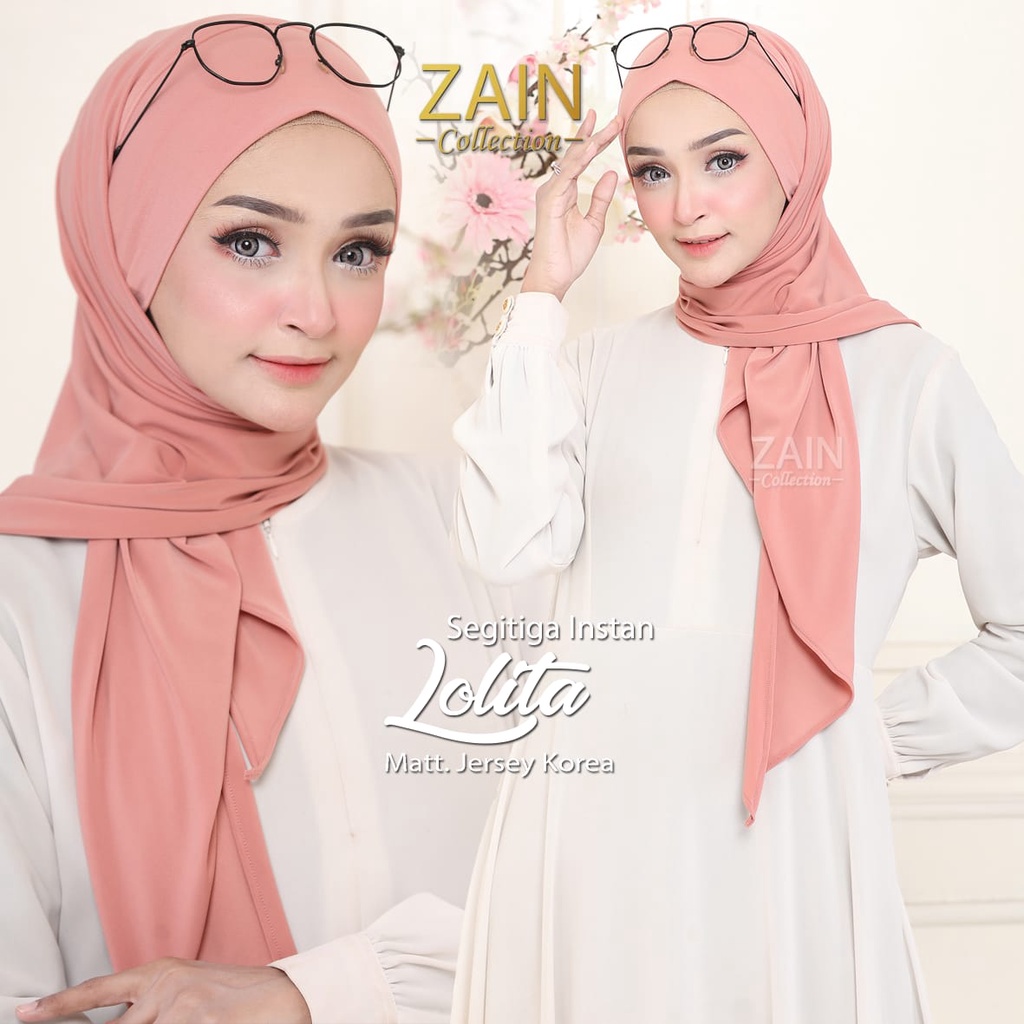 jilbab Segitiga inner lolita ori zain