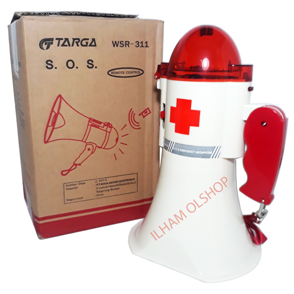 TARGA Megaphone Speaker Pengeras Suara WS-311 Sirine