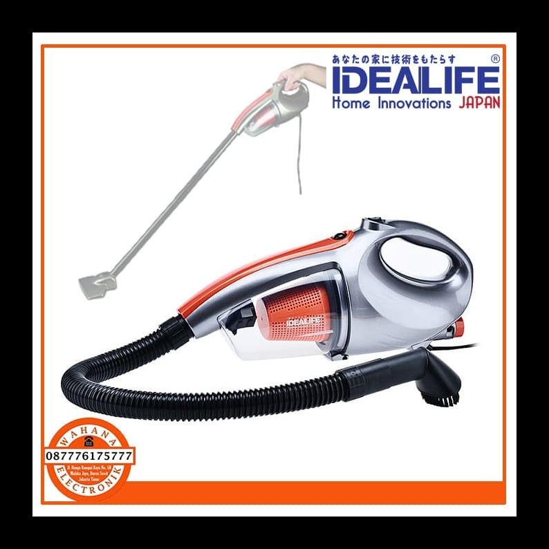 Baru Vacum Vacuum Cleaner Idealife Il-130S Vacuum & Blow 2 In 1 Hepa Filter