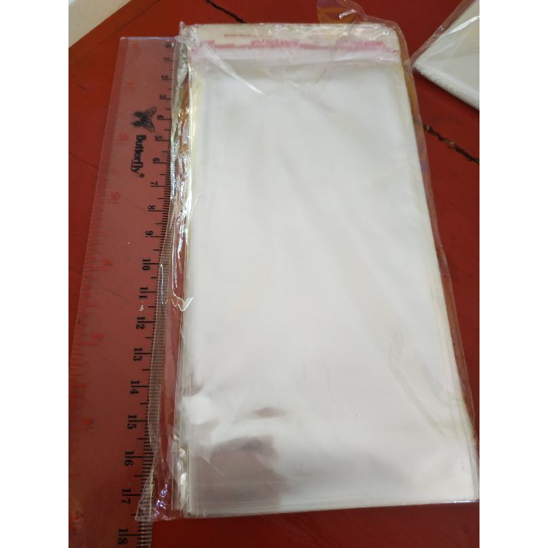 

PLASTIK OPP 8 X 15CM 1 PACK ISI 100BIJI