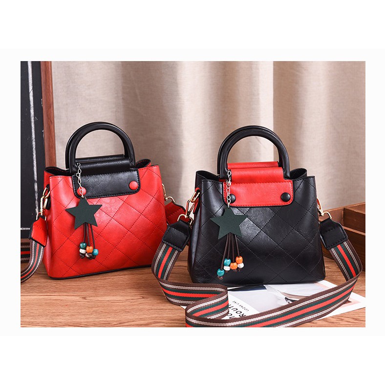 [COD] LB - Koleksi hand bag fashion import wanita terbaru free gantungan cantik / 312