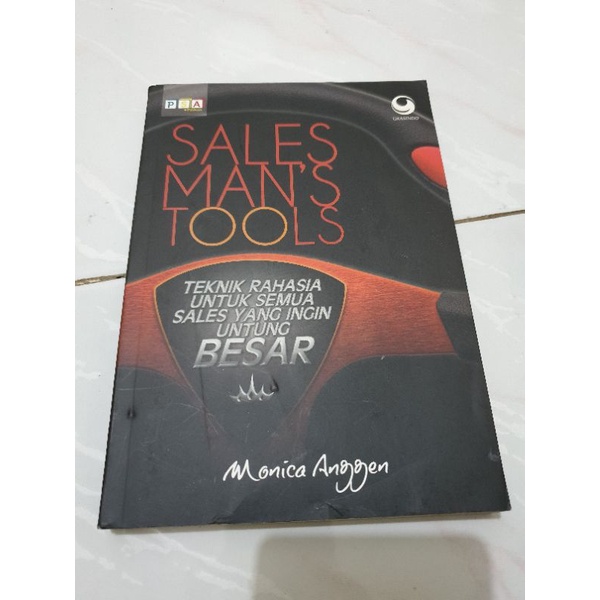 buku bekas sales mans tools teknik rahasia untuk sales yang ingin untung besar