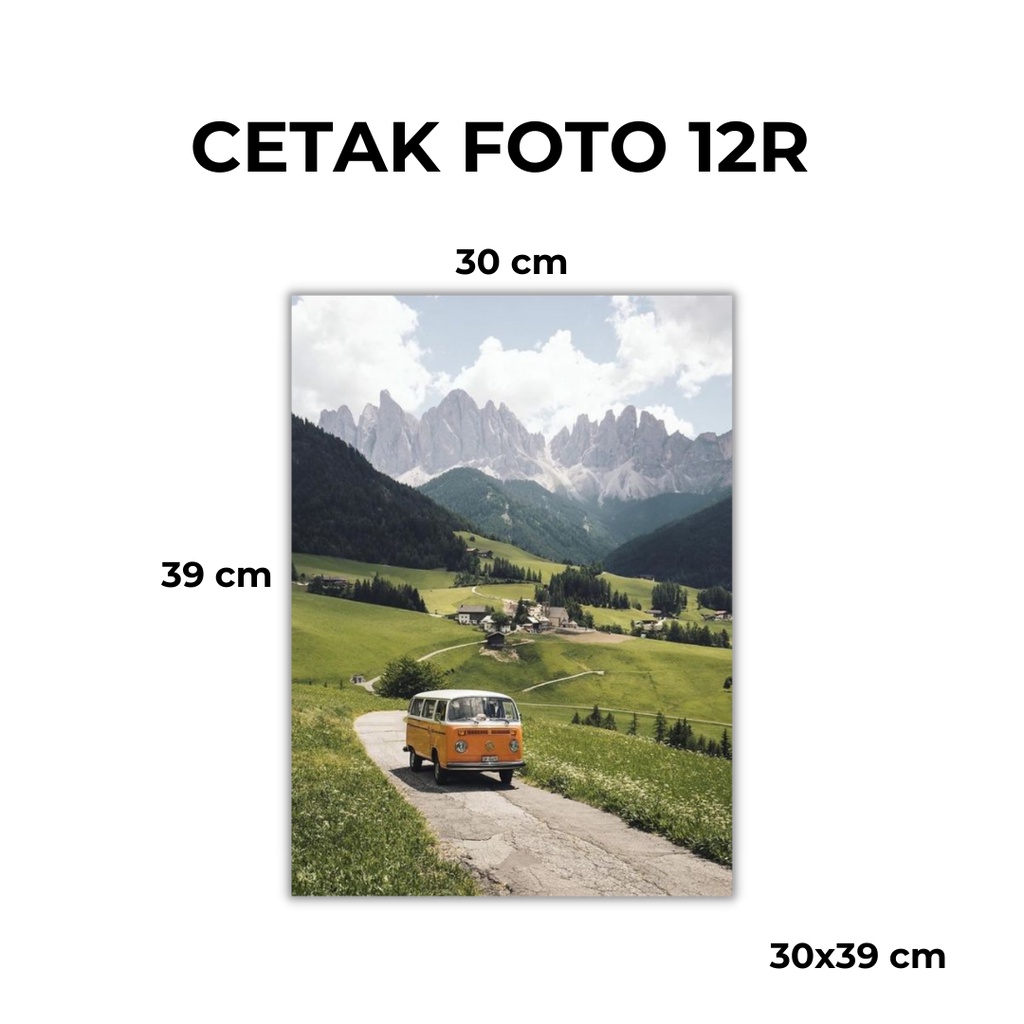 

[12R] Cetak Pas Foto Ukuran 12R Murah Custom Foto