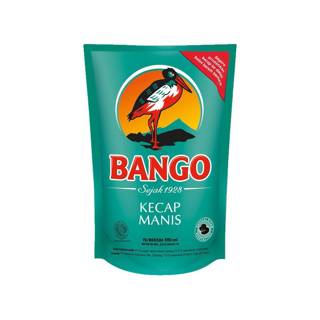 

Bango Kecap Manis 550 ml - Kecap Manis Kemasan Kecap Manis Pouch Kecap Manis Refill Kecap Manis