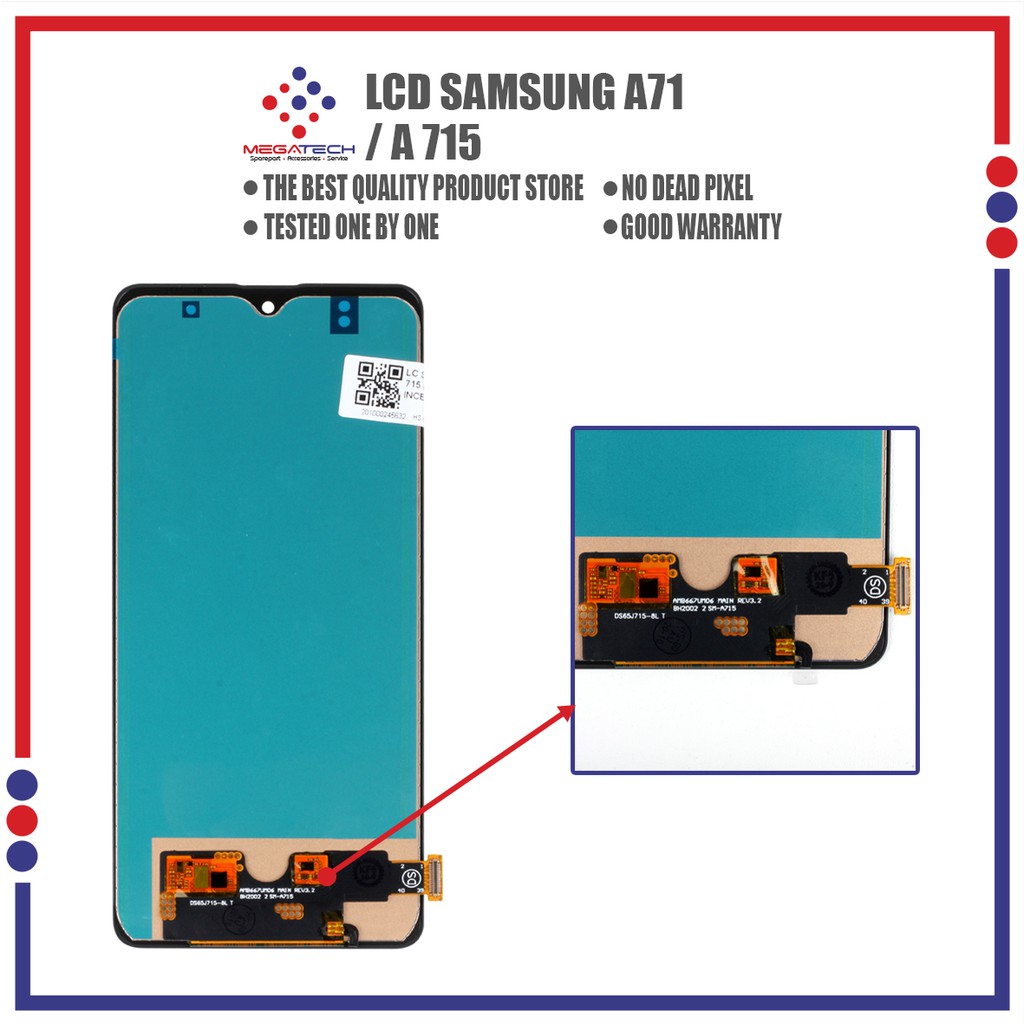 LCD Samsung A71 / A715 Fullset Touchscreeen - Incelll