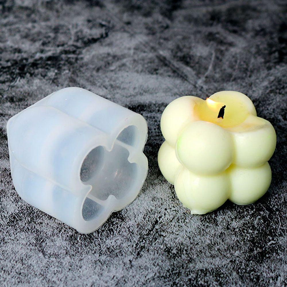 Chookyy Cetakan Lilin 3D Handmade Perlengkapan Pernikahan Clay Tools Aromatherapy Plester Candle Mould