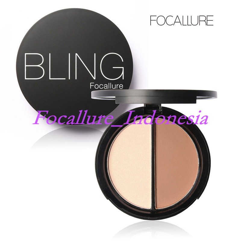  Bayar Di Tempat Focallure Palet Bronzer Highlighter 2 