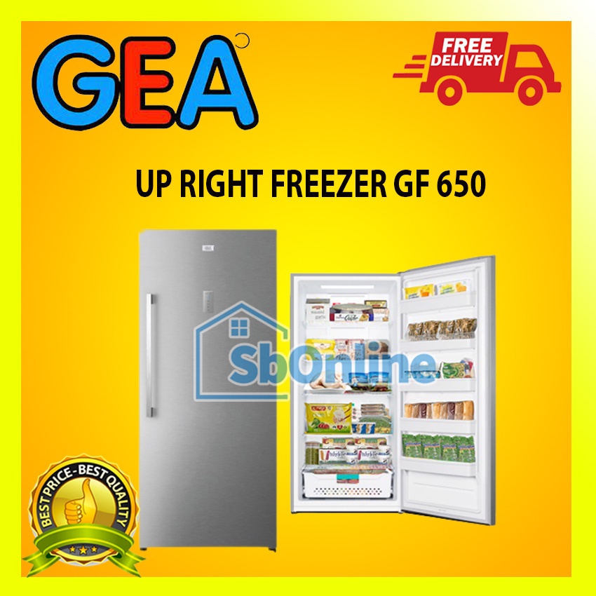 GEA Upright Freezer 593 Liter - GF 650