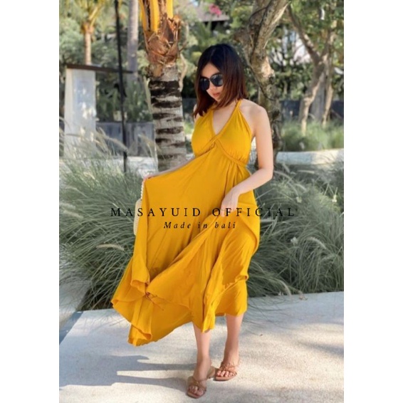 DRESS RENATA PIRAMID BALI / DRESS PANTAI / LONGDRESS SANTAI