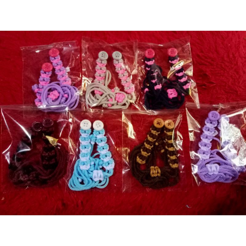 konektor masker rajut cantik