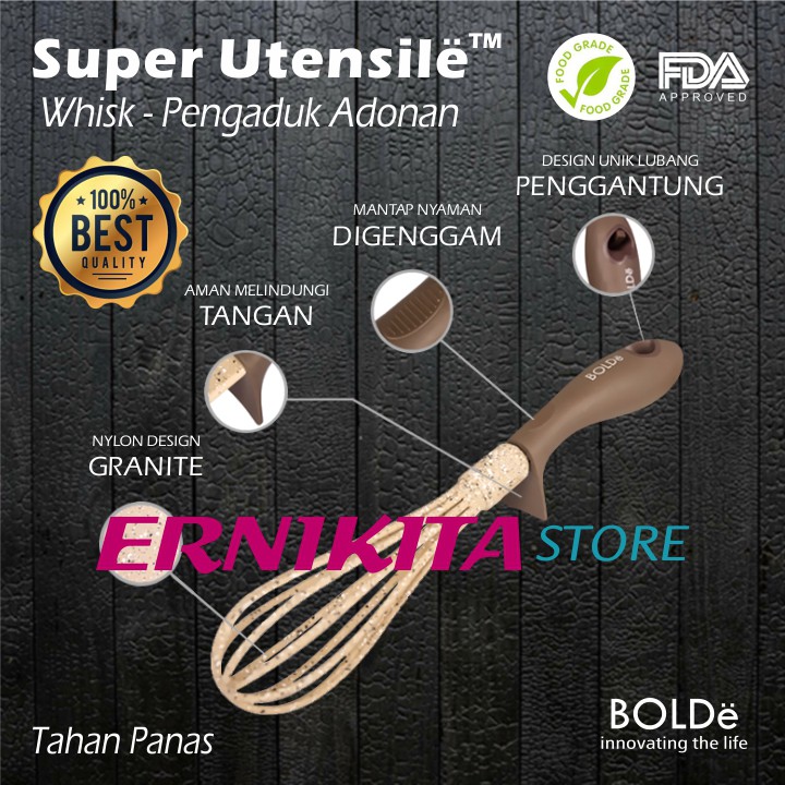 BOLDe SUPER UTENSILE WHISK - Pengocok Adonan Telur