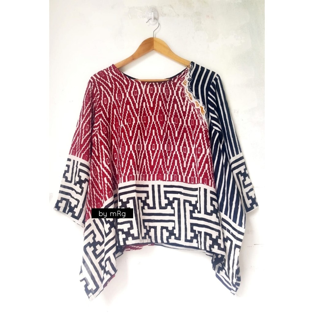 ATASAN BATIK MUSLIMAH,BLUS PARIS,BATIK PARIS SOLO