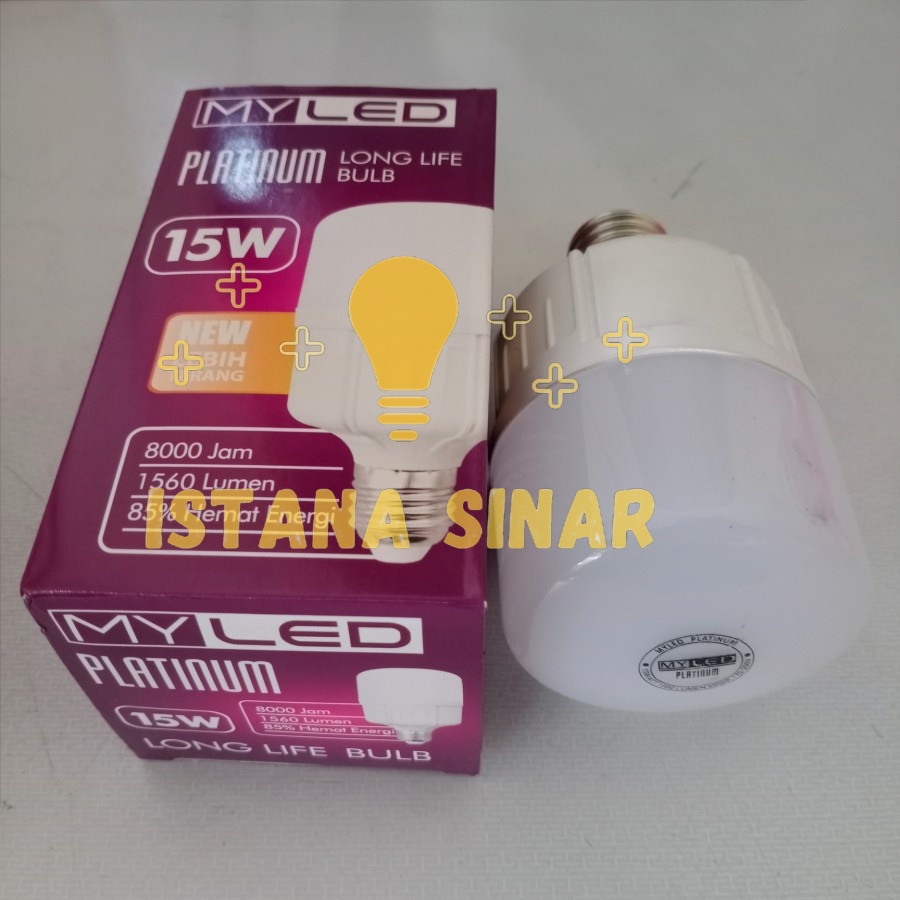 Myled 15 watt / lampu LED murah 15 watt / bohlam LED / bohlam murah