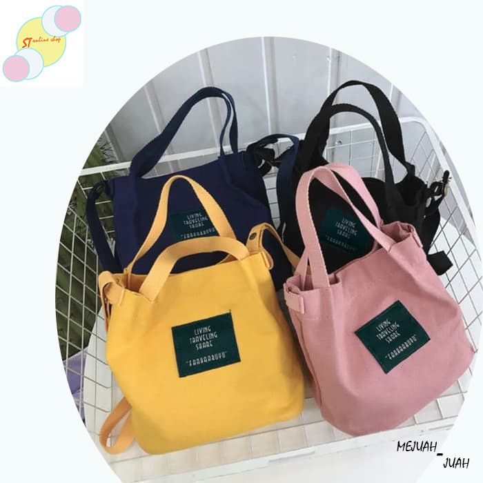 Korea Mini Single Solid Color Shoulder Bag/ Tas Bahu/Tas Bahu Wanita Mini/Tas Wanita/Tote Bag