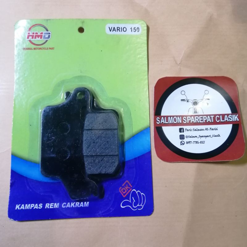 Kampas Rem depan Vario 150