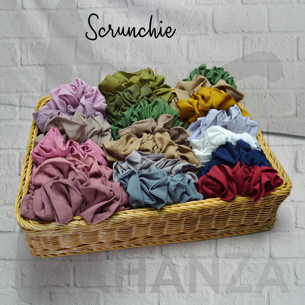 Scrunchie Kunciran Ikat Rambut Cepol Hijab