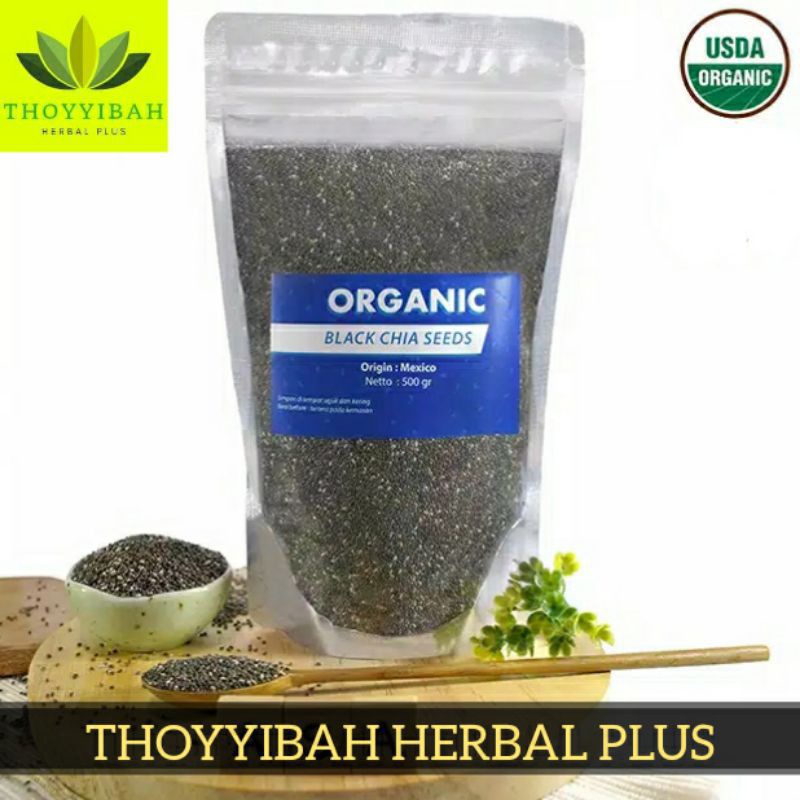 

250g Black CHIA SEED Meksiko KUALITAS TERBAIK ASLI