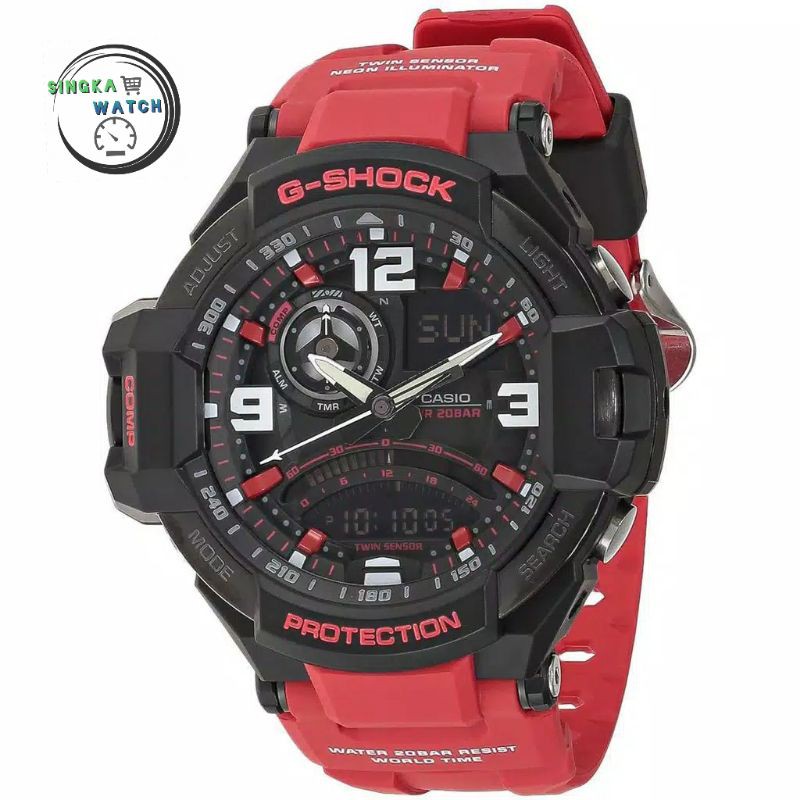 JAM TANGAN COWOK CASIO G-SHOCK ORIGINAL SERI GA-1000-4BDR