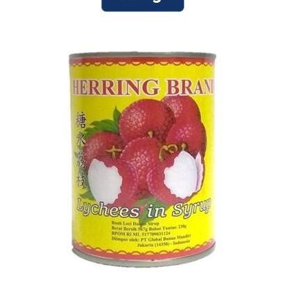 

Kirim sekarang--Buah LYCHEE HERING BRAND 567gr (buah lychee dalam syrup)