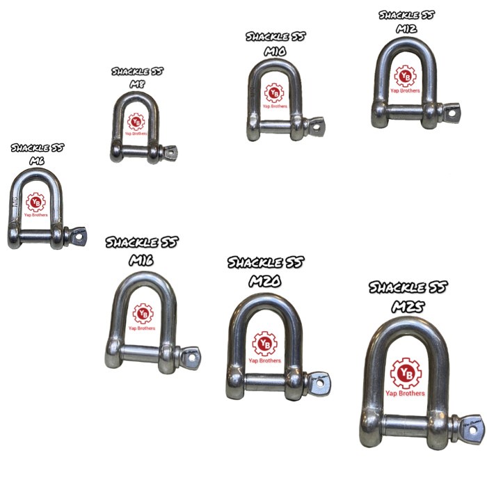 Gt3B Shackle Ss M6 Ff3G20D32