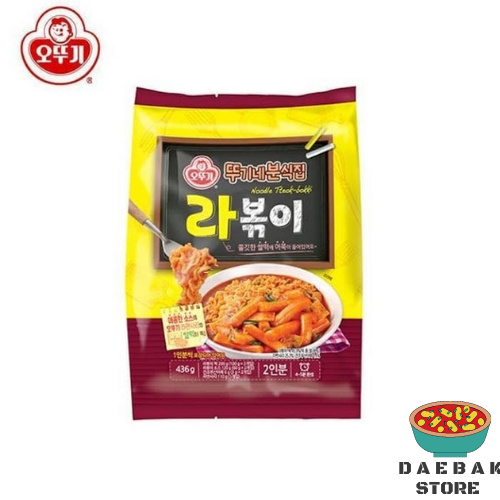 

Ottogi Rabokki Ramyeon Tteokpokki - Kue Beras Dengan Mie 436gr