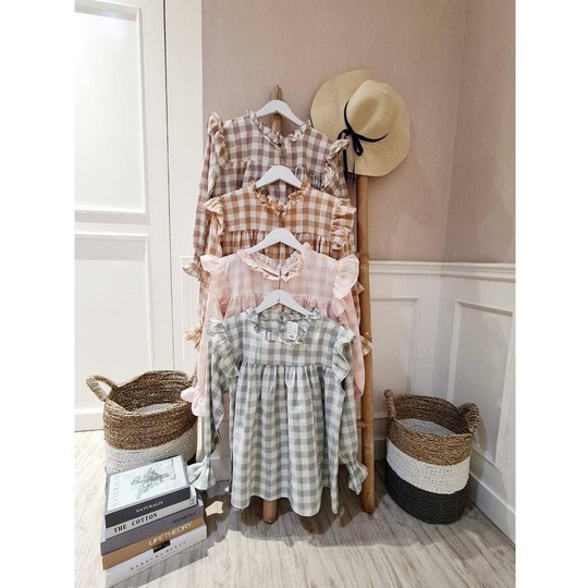 SALE - Weona Plaid Gingham | Blouse Wanta kotak