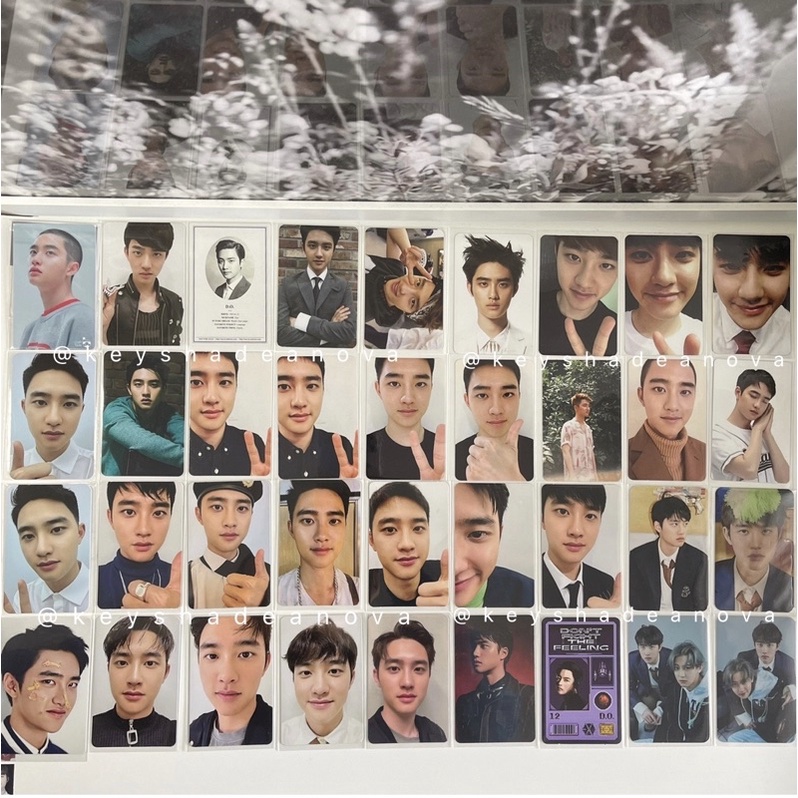 PHOTOCARD PC ALBUM EXO D.O DO KYUNGSOO DFTF EXPANSION 5th ANNIV DMUMT TEMPO CASHBEE UNIVERSE JIDAT G