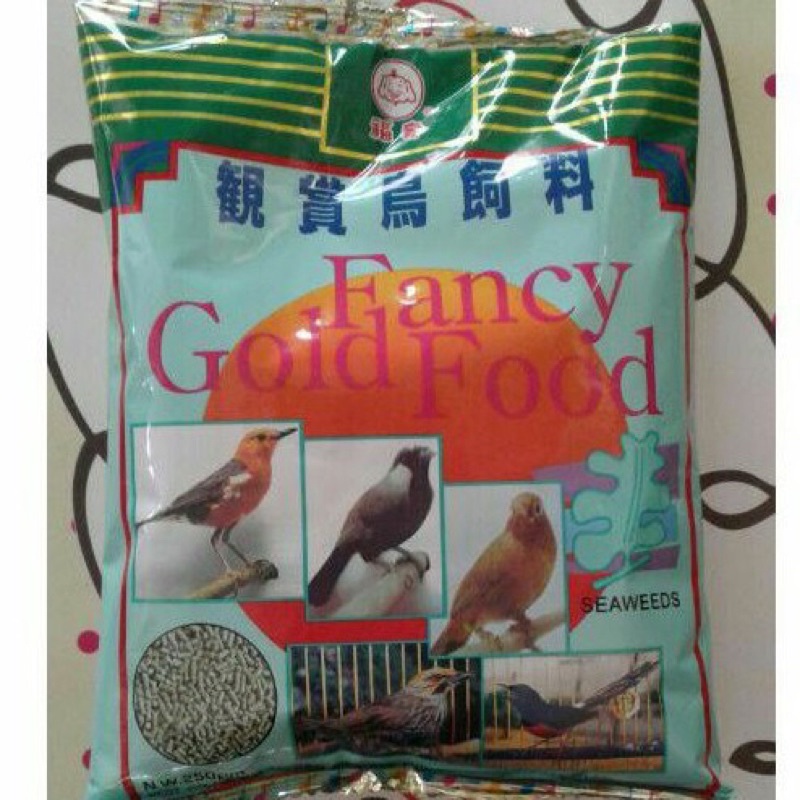 

Fancy Gold Food 250 gr Seaweeds Cocok untuk burung Anis, Poksay, Hwamei, Cicakrawa, Murai Batu