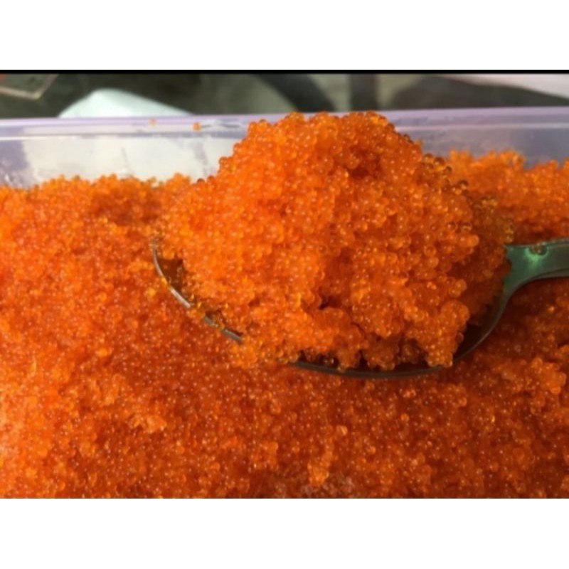 

Tobiko Orange / Telur Ikan Terbang 100gr