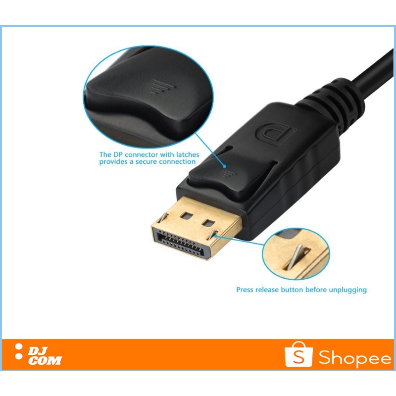 Converter Adapter Display Port To HDMI VGA DVI