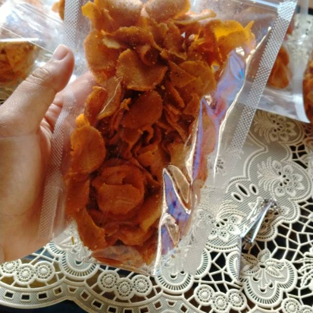 

Basreng pedas manis/ Baso Goreng Kering