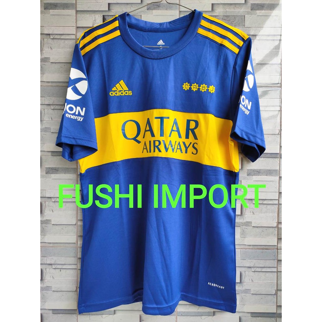 HQ JERSEY BOLA BOCA JUNIOR HOME 2021-2022 GO HIGH QUALITY IMPORT