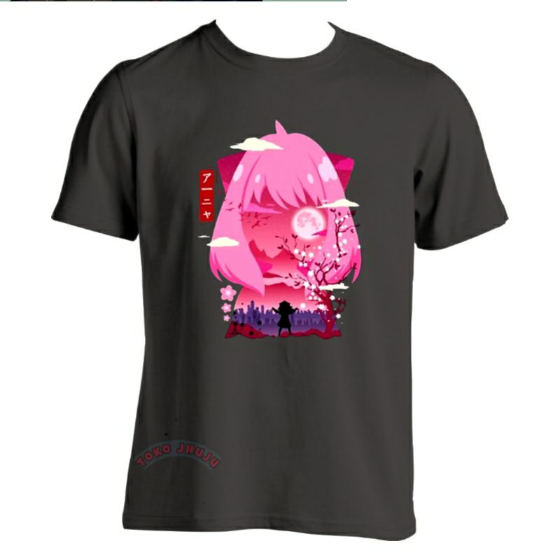 Baju Kaos Anime Spy x Family ANYA FORGER 3 print DTF