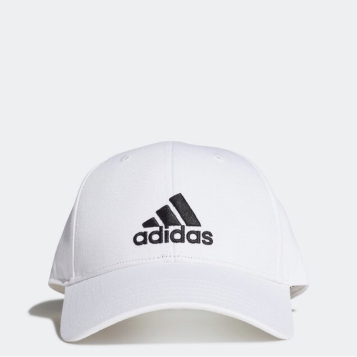 Adidas Topi Original / Topi Baseball Pria - Putih