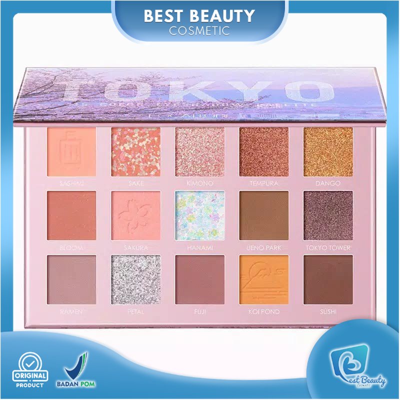 ★ BB ★ FOCALLURE Glitter Eyeshadow Palette Go Travel Eye Shadow Pigment Powder - FA100 - FA 100