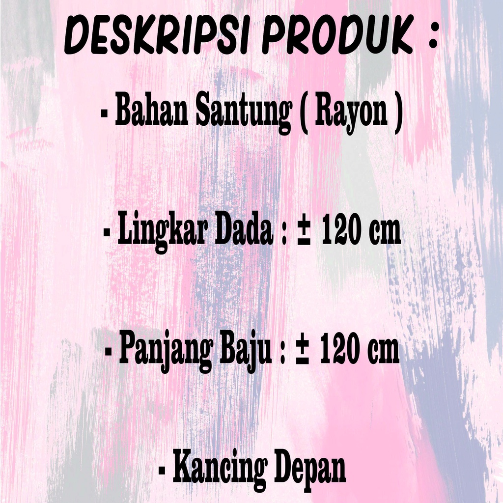 DASTER RAYON JUMBO BIG SIZE XXL | DASTER RAYON NON RUFLE BATIK WANITA  | DASTER KEKINIAN BUSUI KANCING DEPAN MURAH | SAKURA CIMOL UKIRAN DIRA KIMBERLY FROSEN POLA TINA HIKMAH AZIZAH