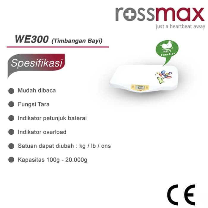 TIMBANGAN BAYI DIGITAL ROSSMAX WE300 TIMBANGAN BABY