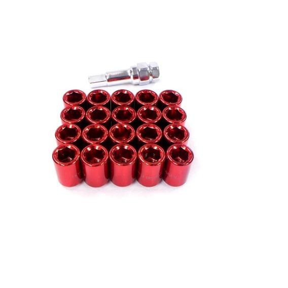 ♣ Lugnut 1.5 mm Red Lug Nut Baut Roda Merah ♦