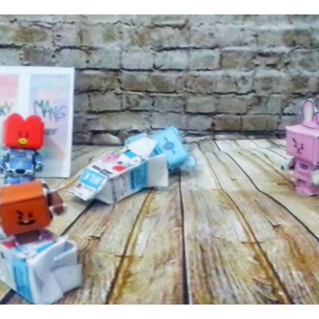 Paper toy bt21 satuan  bisa pilih karakter