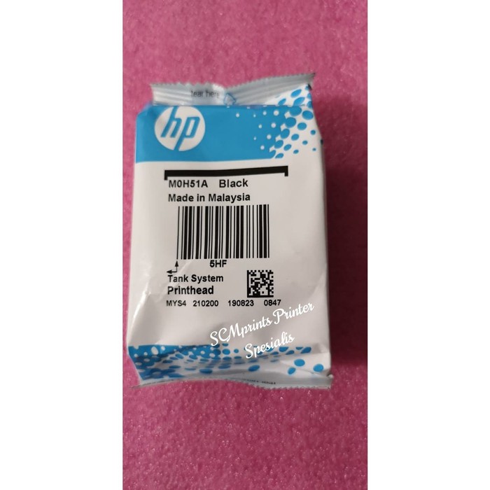 Printhead Black GT5810 / GT5820 Head Cartridge Hitam HP Deskjet GT5810 SCTerbaru912