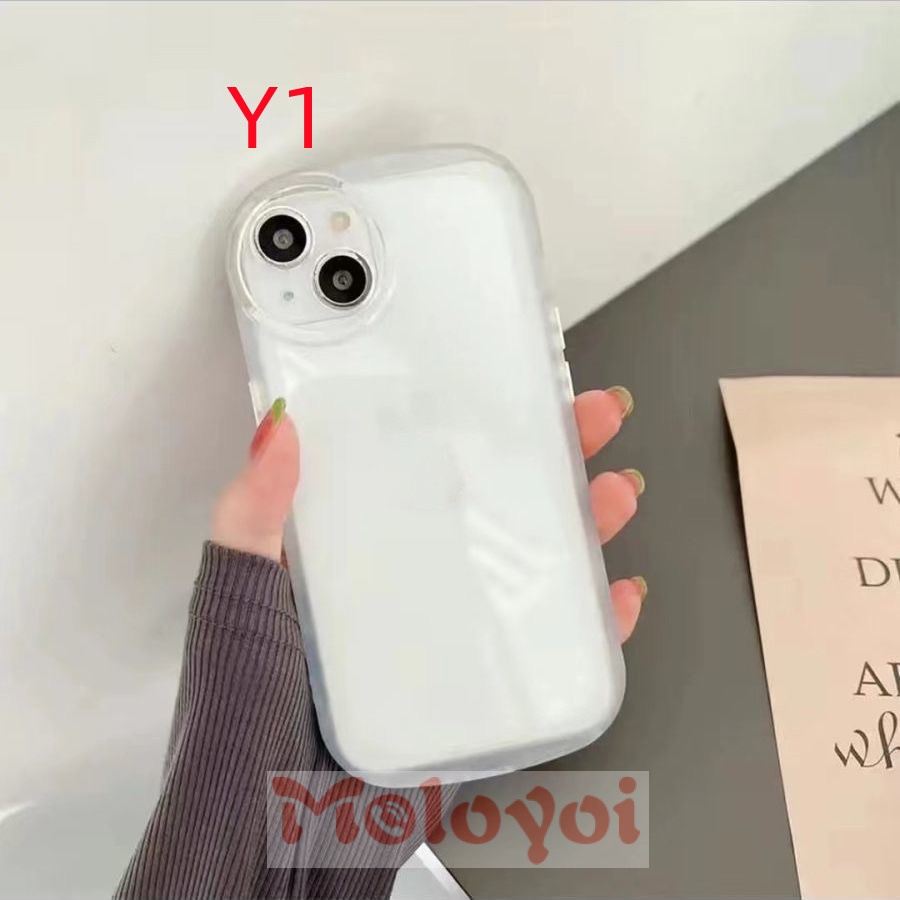 Soft Case TPU Transparan Fluorescent Cover Realme C25s C35 C12 C15 C21Y C11 2021 C25 C25Y C11 C3 C20 Realme 6i 5i 9i Narzo 30A 20 5s C20