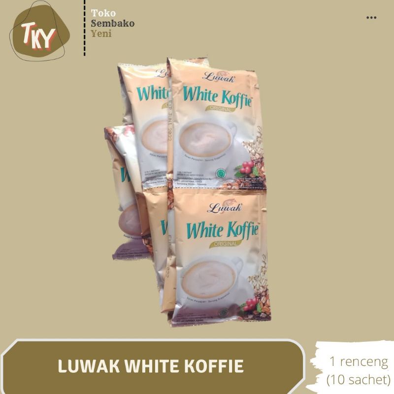 

Luwak White Koffie Original 1 Renceng (10 sachet)