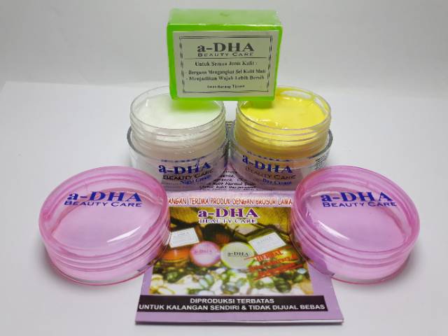 PAKET CREAM a-DHA POT PINK