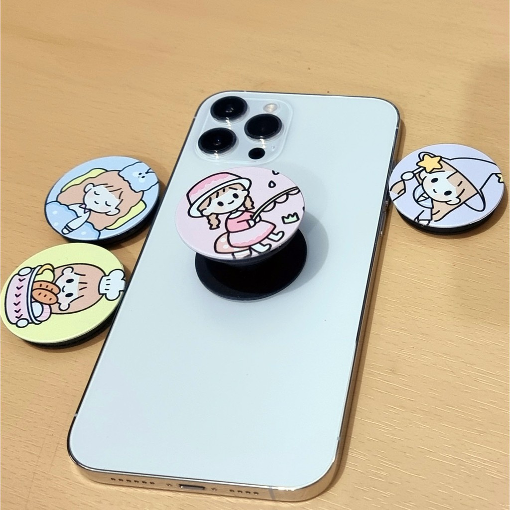 POP SOCKET KARAKTER LUCU POPSOCKET GRIPTOK KARAKTER LUCU MOTIF DELVINS DELVIN SHOP V1