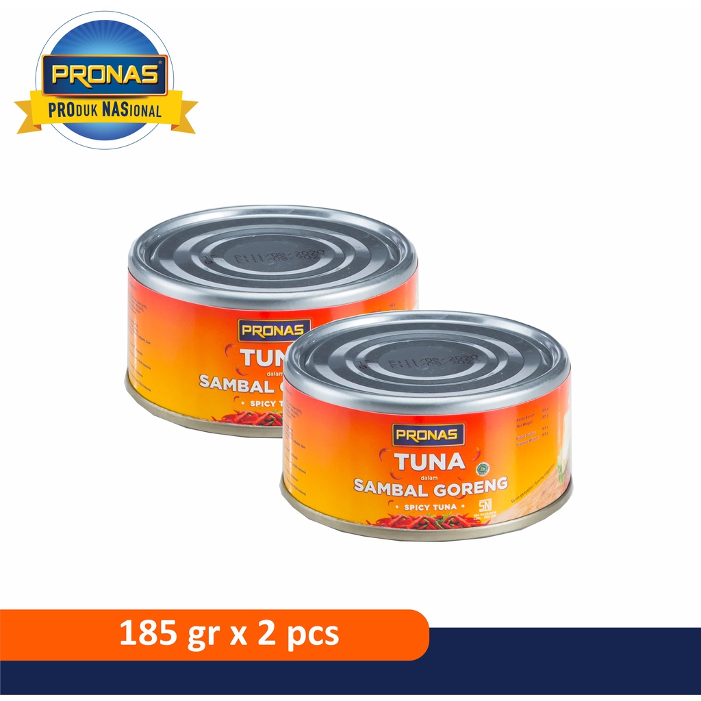 Pronas Tuna dalam Sambal Goreng 185 g bundling 2 pcs