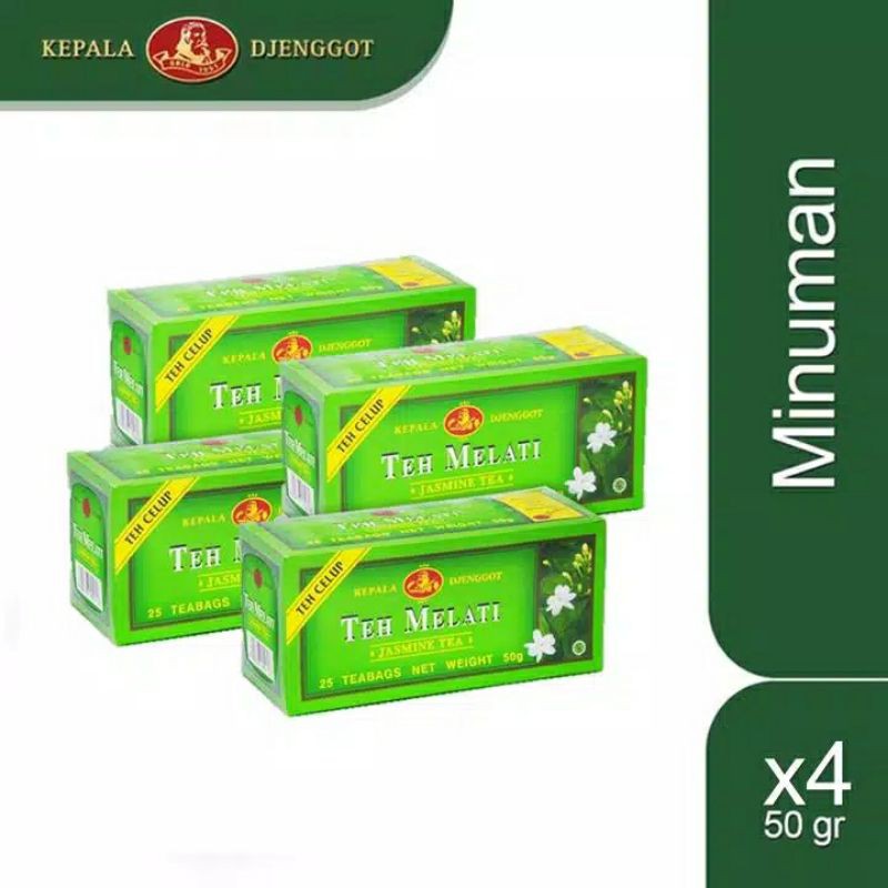 Teh Melati Kepala Djenggot 4x50gr