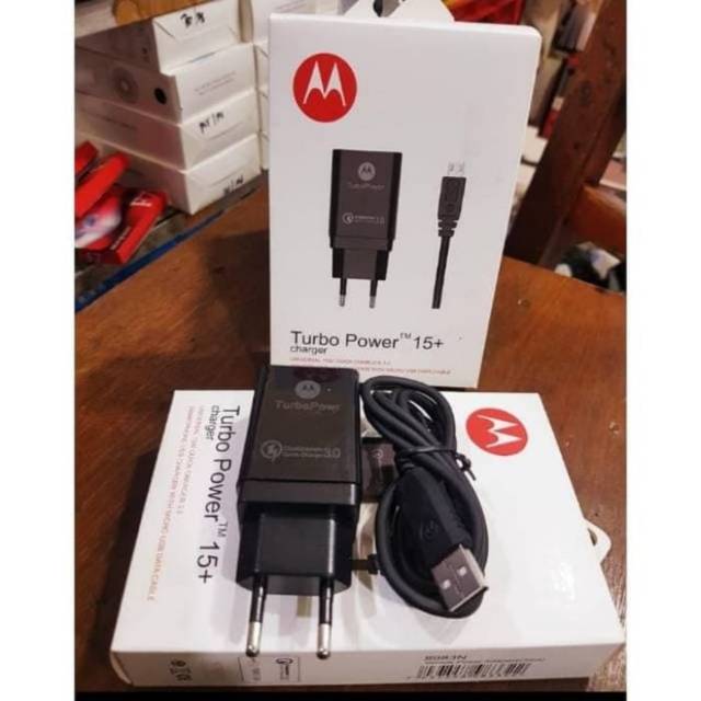 CHARGER MOTOROLA FAST CHARGING 3A ORIGINAL 100% MOTO E3 E4+ G5S+ E3 POWER